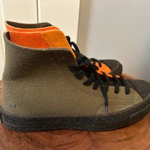 J.W. Anderson Felt Converse Hi